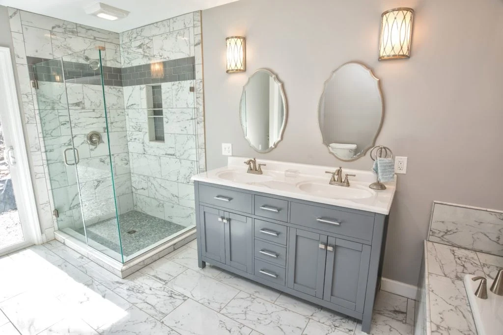 Bathroom remodeling project in Greenville, South Carolina